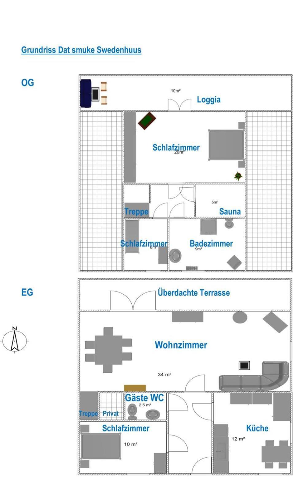 Ferienhaus Dat Smuke Swedenhuus Kappeln Exteriör bild